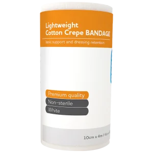AEROCREPE CREPE LIGHT COTTON BANDAGE 10CM X 4M - QTY 12