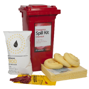 SPILL KIT 120L WHEELED BIN - CHEMICAL K26-4412E