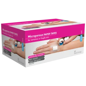 AEROTAPE WHITE TAPE 25MM X 5M - QTY 12