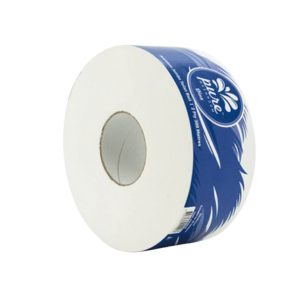 JUMBO PREMIUM BLUE TOILET PAPER ROLLS 300M - 8 UNITS PW300JB-F