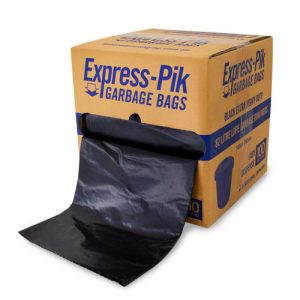 82L EXPRESS PACK HEAVY DUTY BLACK BIN LINERS - QTY 100 LDBIN82ERH