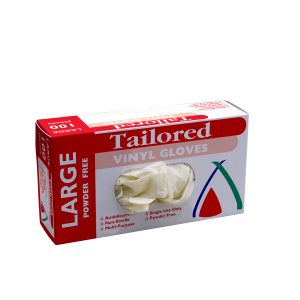 GLOVES VINYL NATURAL POWDER FREE L GLVCL-PF