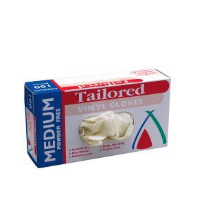 GLOVES VINYL NATURAL POWDER FREE M GLVCM-PF