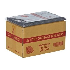 BIN LINERS 82L HD 250PC LDBIN82H