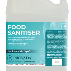 FOOD SURFACE SANITISER 5L M9000