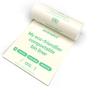 Enviroplus Bin Liners  Compostable 120L Carton 100 130434