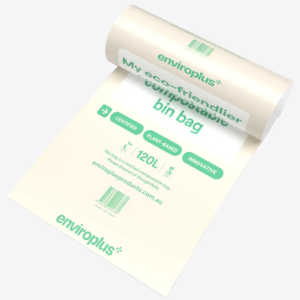 ENVIROPLUS BIN LINERS COMPOSTABLE
  120L ROLL ABC130434