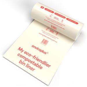 Enviroplus Bin Liners  Compostable 30L Carton 500 130488