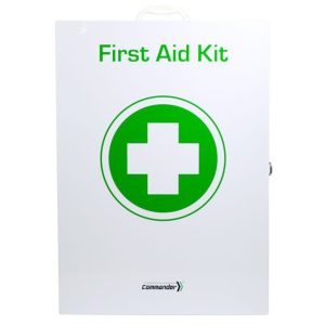 COMMANDER SERIES 6 SERIES METAL TOUGH FIRST AID KIT 41.5CM x 13CM x 58CM