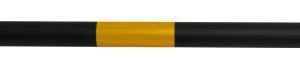 MAXISAFE RETRACTABLE ABS CONE BAR - YELLOW/BLACK BCB739