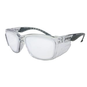 MAXISAFE Rayzr Safety Glasses - Clear Frame - Clear Lens ERZ383