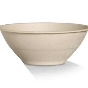 GREENMARK COMPOSTABLE UNBLEACHED SUGARCANE BOWL 32OZ 500PC-BOX