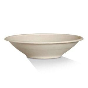 GREENMARK COMPOSTABLE SUGARCANE FIBRE BOWL NATURAL 24OZ 500PC/BOX