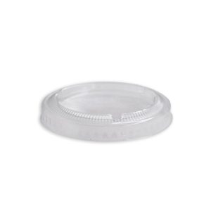 PET LID TO SUIT SUGARCANE PORTION CUPS 1OZ/2OZ SLEEVE OF 100