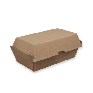 FUTURE FRIENDLY COMPOSTABLE SNACK BOX REGULAR, 175 X 90 X 84MM (PBSBR)