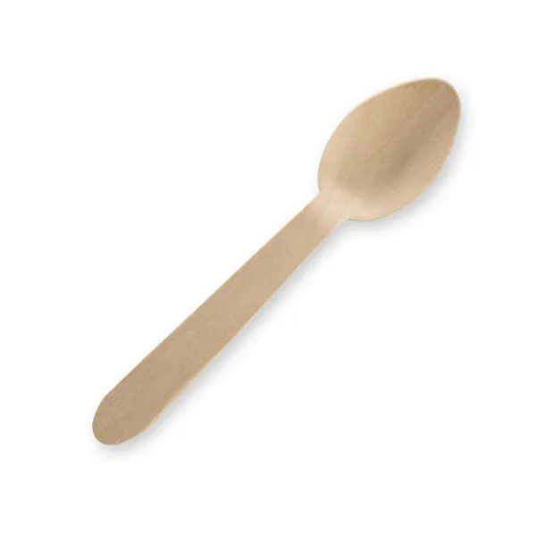 WOODEN FSC 100% CUTLERY UNCOATED - SPOON 100/PACK
