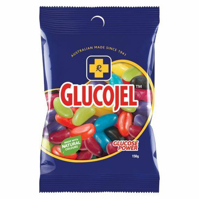 GLUCOJEL JELLY BEANS 150G