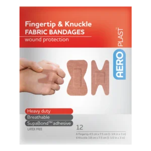 AEROPLAST KNUCKLE FABRIC BANDAGES 7.5CM X 3.8CM BOX/40