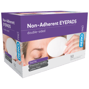 AEROPAD NON-ADHERENT EYE PADS 5.5CM X 7.7CM