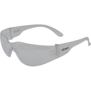 MAXISAFE TEXAS SAFETY GLASSES CLEAR LENS PACK OF 12