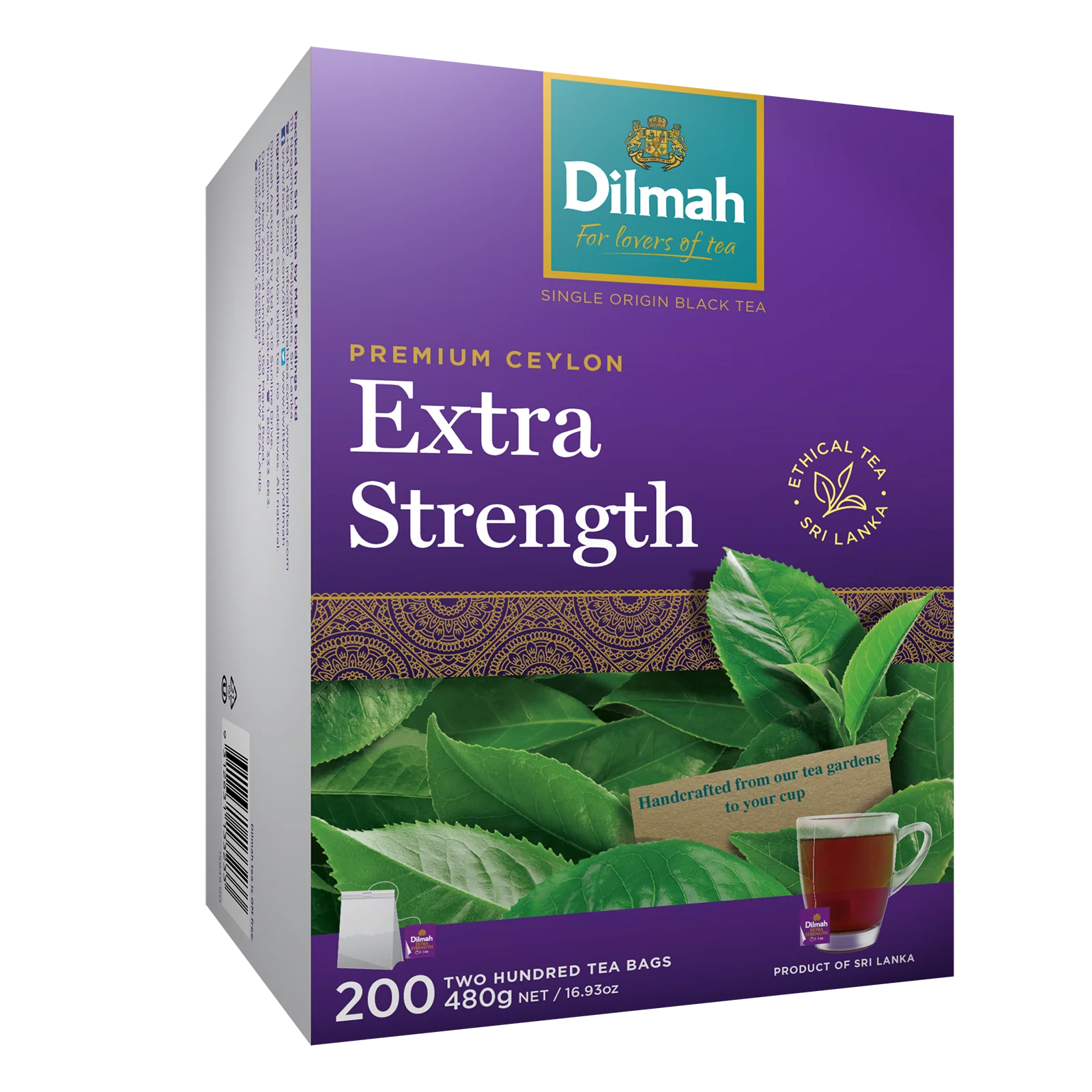 DILMAH TEA CAYLON E/STRENGTH 200PK 480G