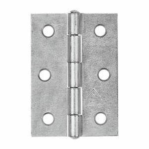 70MM FIXED PIN BUTT HINGE - 2 PACK