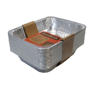 RECTANGULAR FOIL TRAY 20 PACK