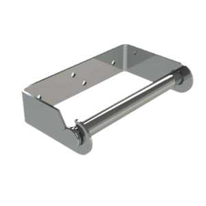 CHROME WALL MOUNT TOILET ROLL HOLDER