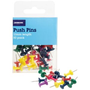 COLOURED PUSH PINS