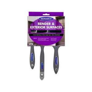 MONARCH PAINT BRUSH 3PK