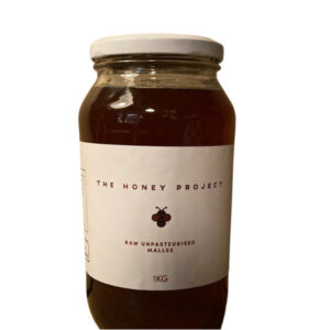 THE HONEY PROJECT RAW HONEY - MESSMATE 1KG