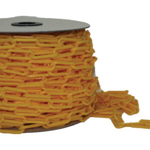 6MM CHAIN YELLOW PLASTIC 40M