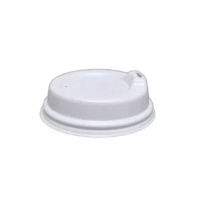 6OZ + 8OZ COMPOSTABLE BIO SIPPA LID WHITE Sleeve of 100
