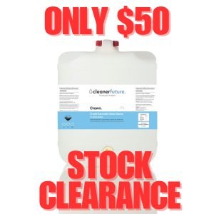 CLEANER FUTURE CROWN AUTOMATIC MACHINE GLASS CLEANER